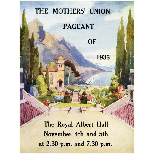 Mothers' Union Pageant 1936 Art Print - Image 2