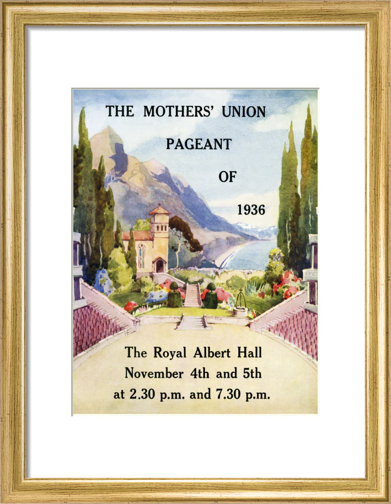 Mothers' Union Pageant 1936 Art Print - Image 25