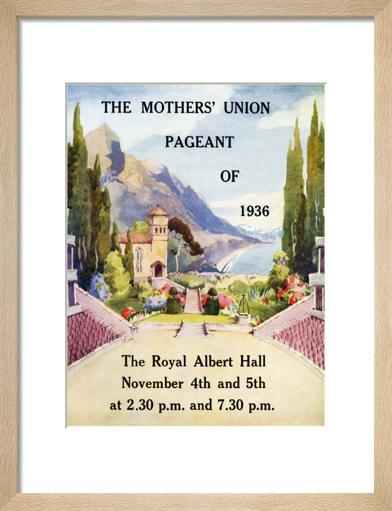 Mothers' Union Pageant 1936 Art Print - Image 26