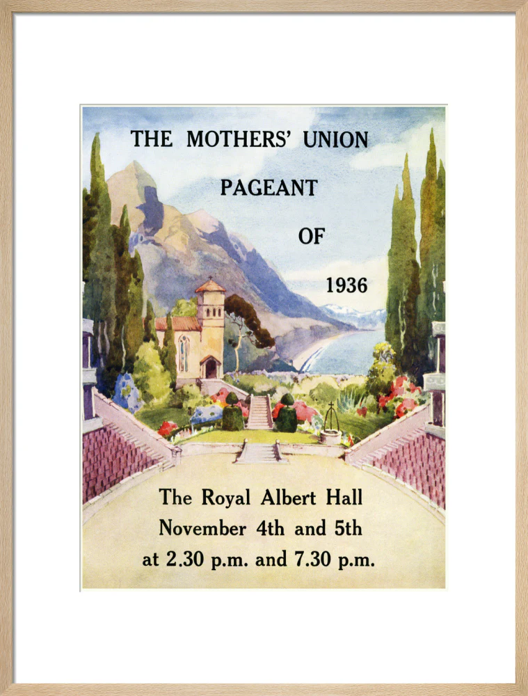 Mothers' Union Pageant 1936 Art Print - Image 36
