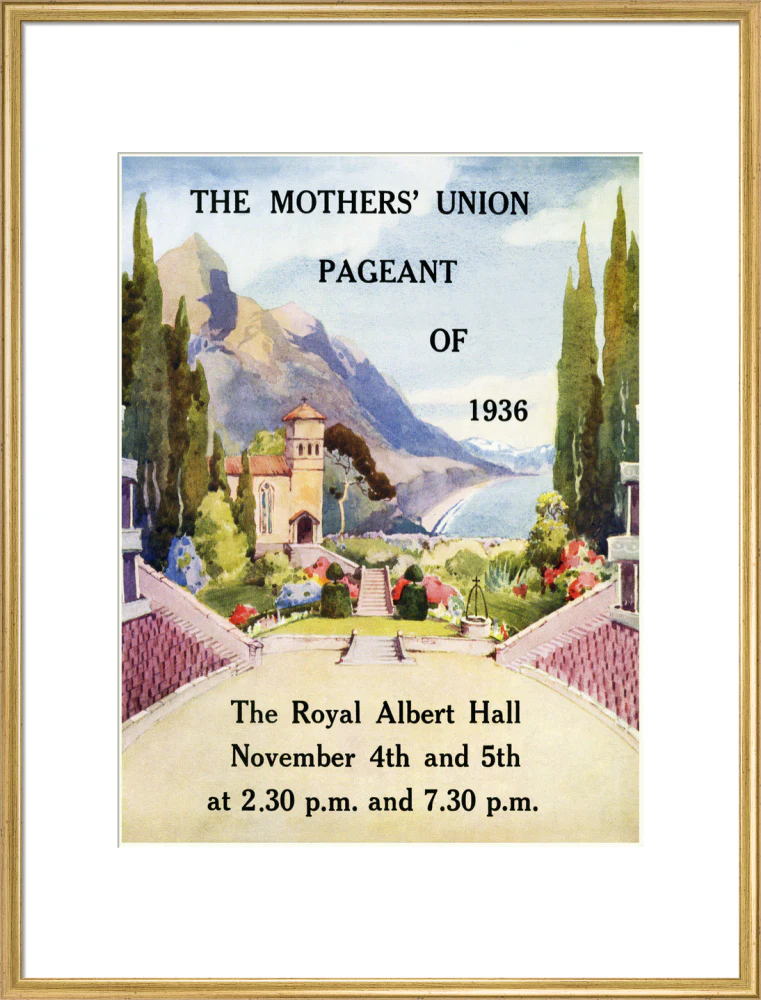 Mothers' Union Pageant 1936 Art Print - Image 40