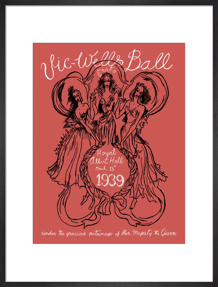 Vic-Wells Ball Art Print - Image 14
