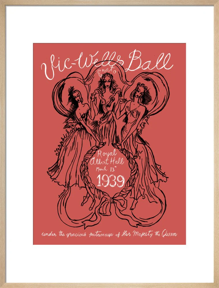 Vic-Wells Ball Art Print - Image 17