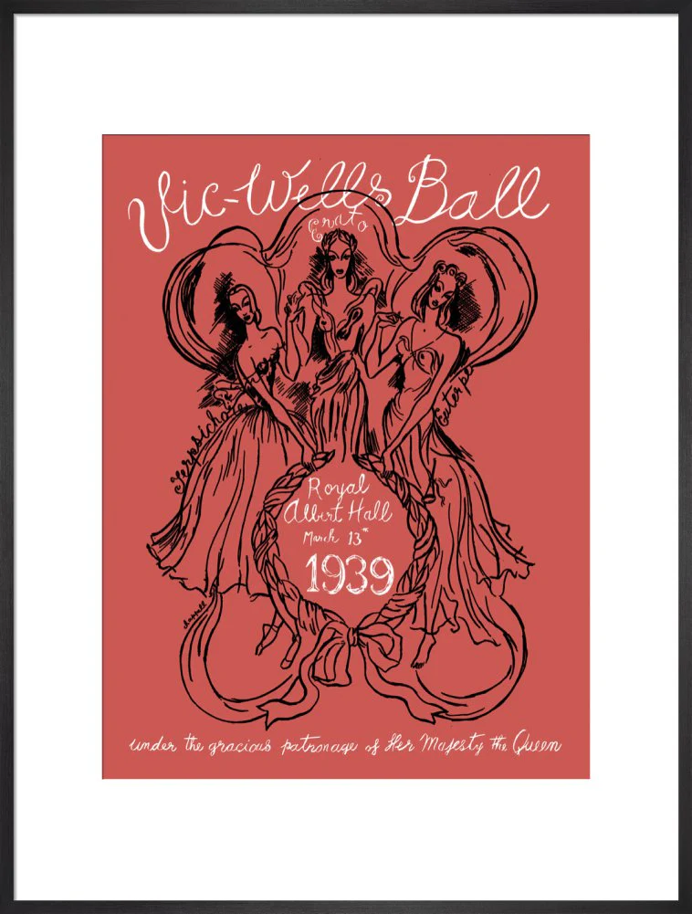 Vic-Wells Ball Art Print - Image 19