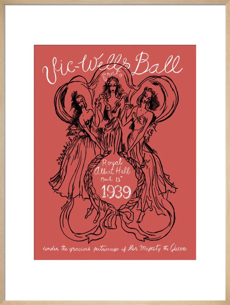 Vic-Wells Ball Art Print - Image 22
