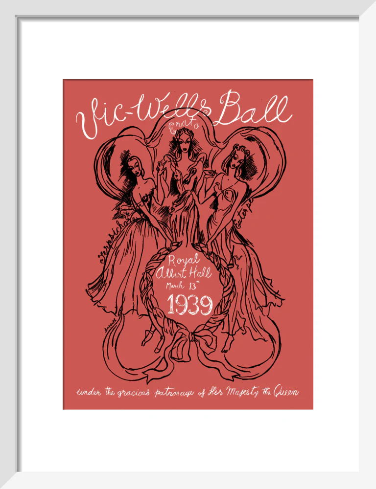 Vic-Wells Ball Art Print - Image 24
