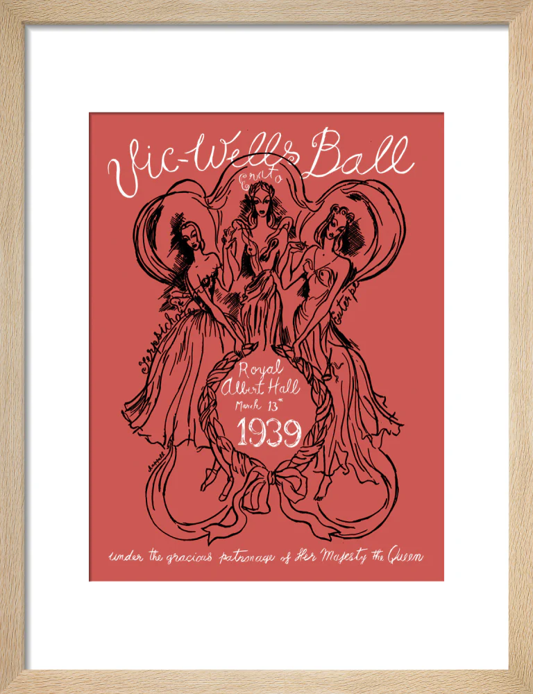 Vic-Wells Ball Art Print - Image 26