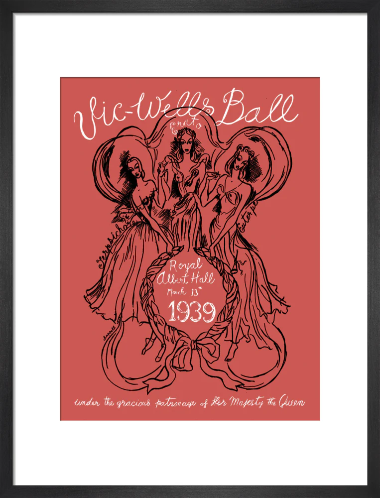 Vic-Wells Ball Art Print - Image 28