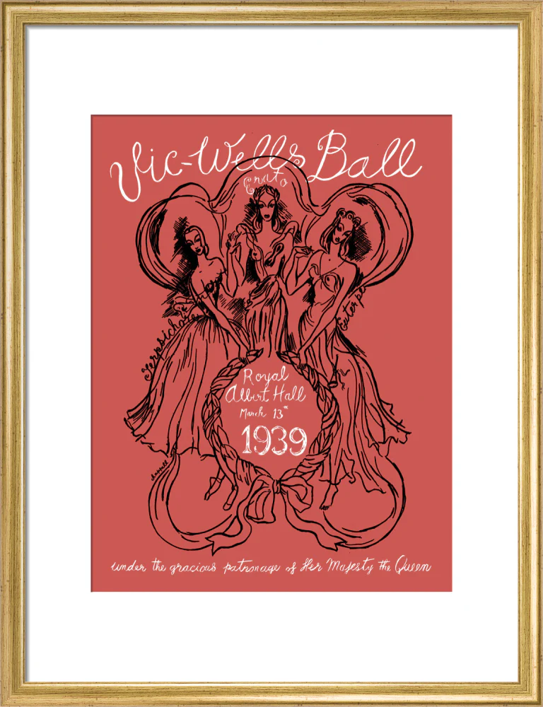 Vic-Wells Ball Art Print - Image 30