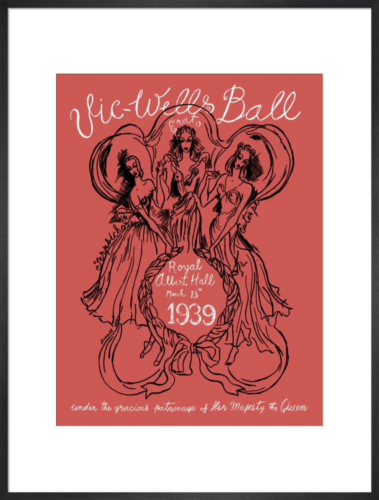 Vic-Wells Ball Art Print - Image 38