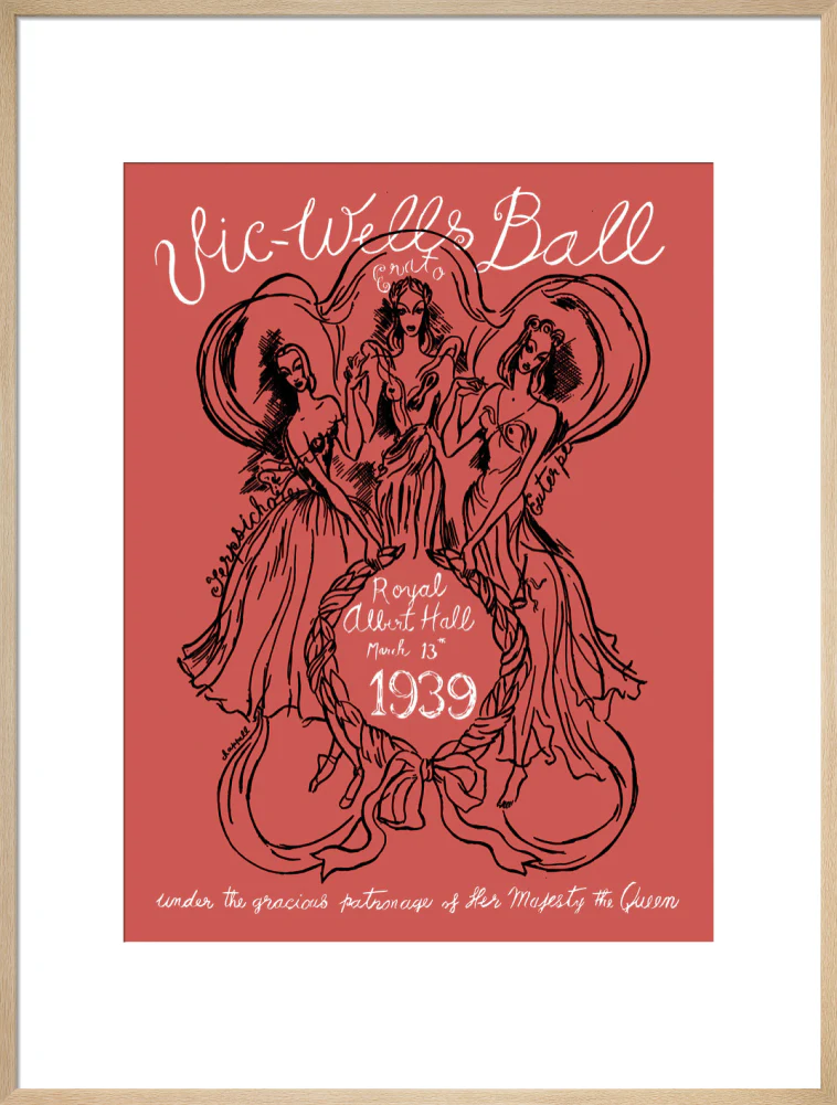 Vic-Wells Ball Art Print - Image 41