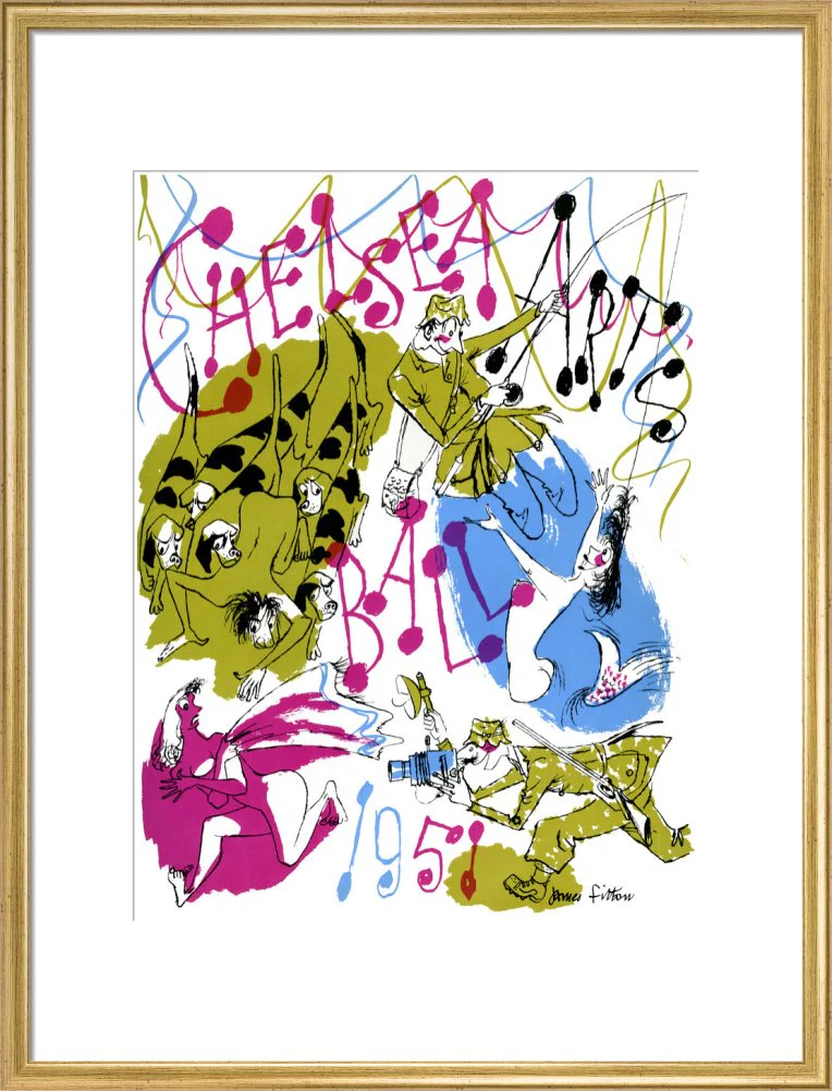 The Chelsea Arts Club Annual Ball Art Print - Image 16