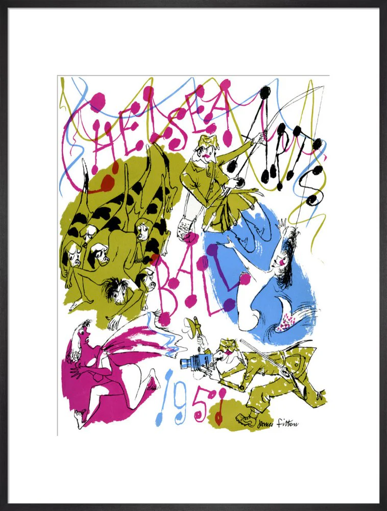 The Chelsea Arts Club Annual Ball Art Print - Image 19