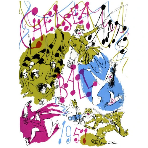 The Chelsea Arts Club Annual Ball Art Print - Image 2