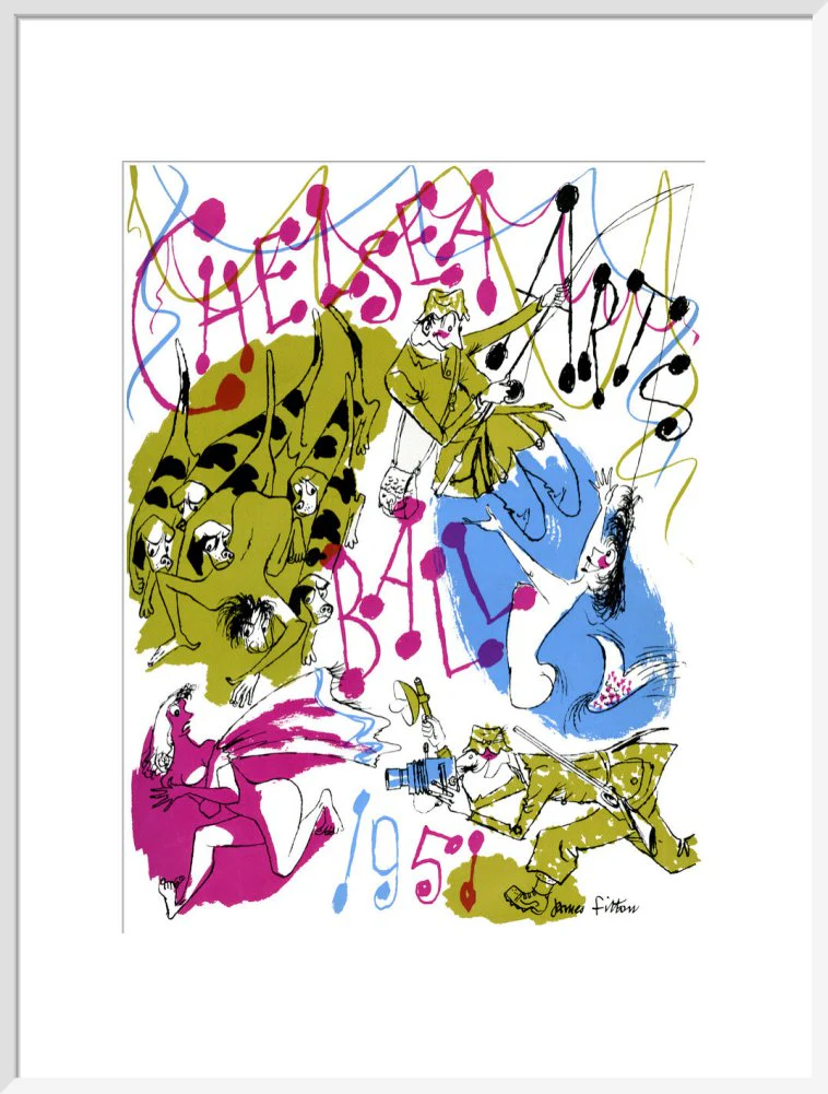 The Chelsea Arts Club Annual Ball Art Print - Image 20