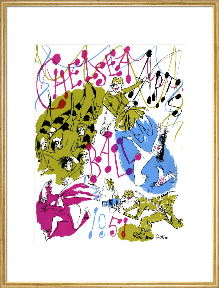 The Chelsea Arts Club Annual Ball Art Print - Image 21