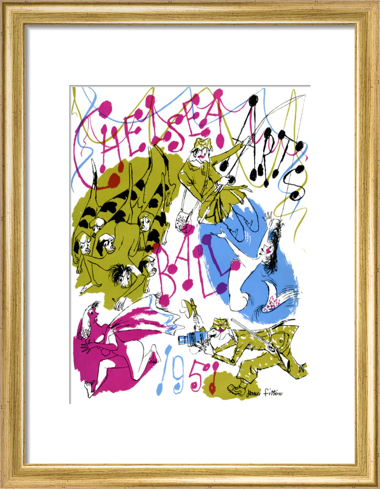 The Chelsea Arts Club Annual Ball Art Print - Image 25