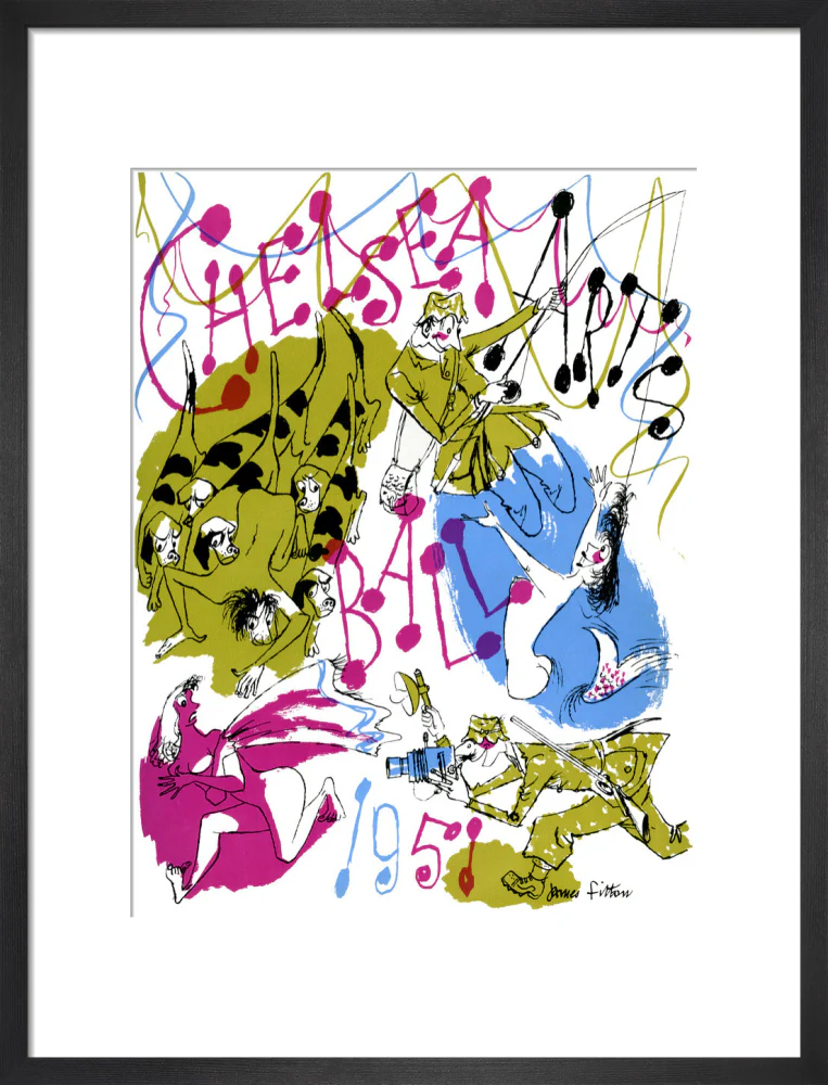 The Chelsea Arts Club Annual Ball Art Print - Image 28