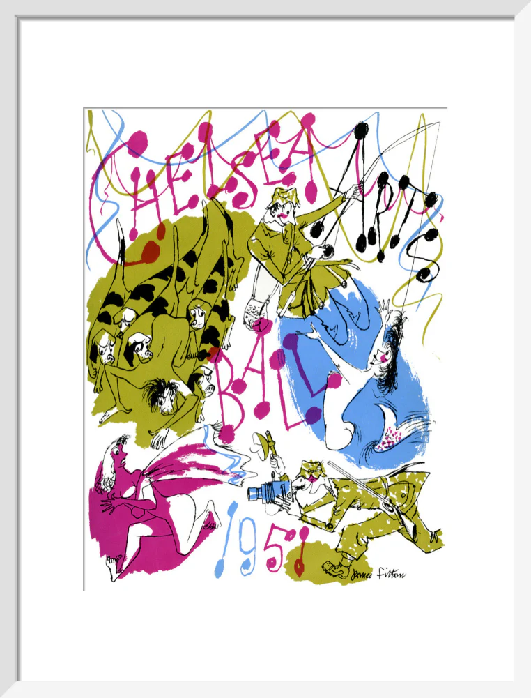 The Chelsea Arts Club Annual Ball Art Print - Image 29