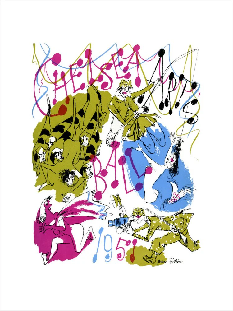 The Chelsea Arts Club Annual Ball Art Print - Image 3