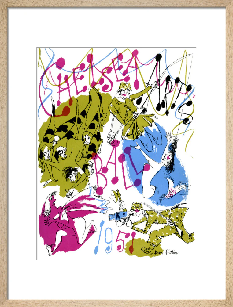 The Chelsea Arts Club Annual Ball Art Print - Image 31
