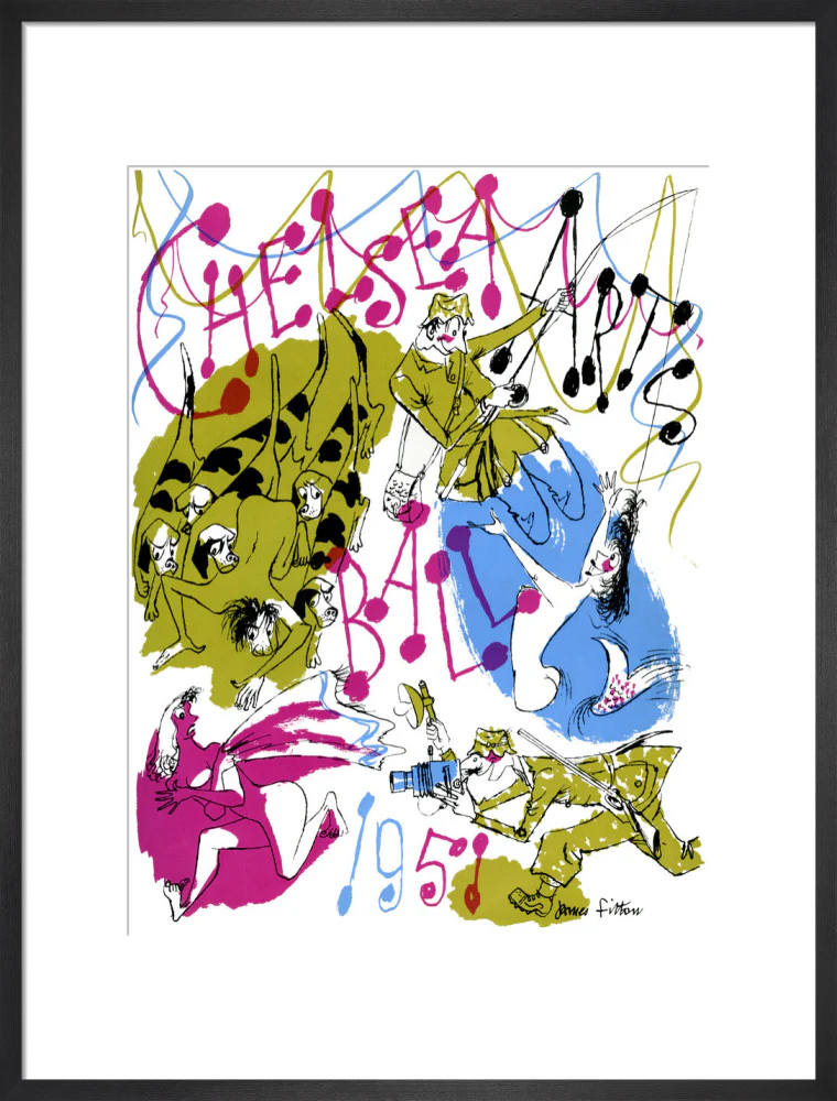 The Chelsea Arts Club Annual Ball Art Print - Image 33