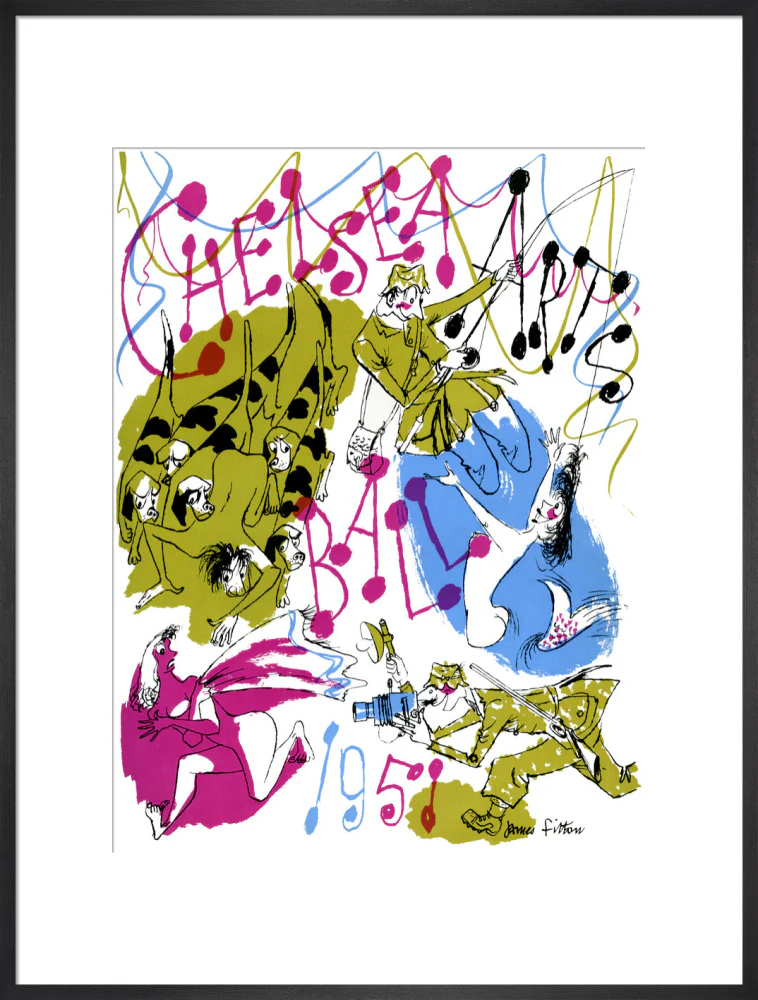 The Chelsea Arts Club Annual Ball Art Print - Image 38