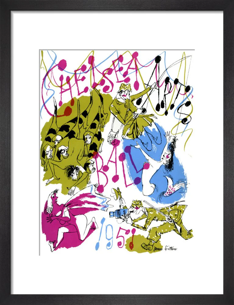 The Chelsea Arts Club Annual Ball Art Print - Image 4