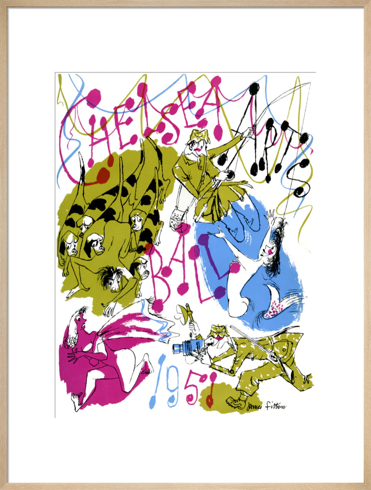 The Chelsea Arts Club Annual Ball Art Print - Image 41