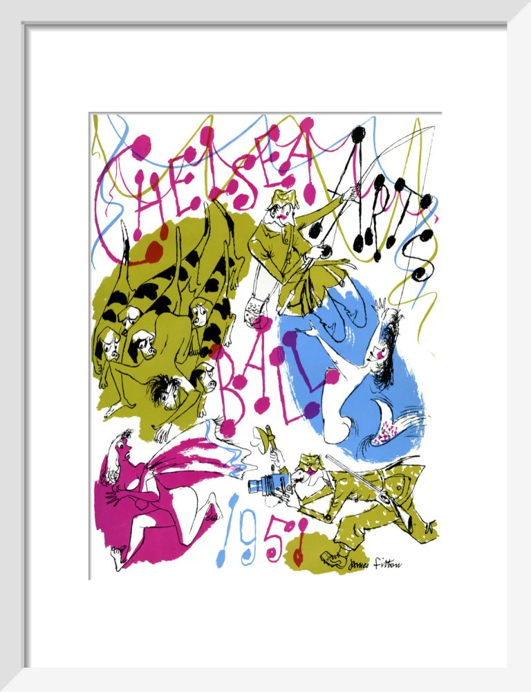The Chelsea Arts Club Annual Ball Art Print - Image 5