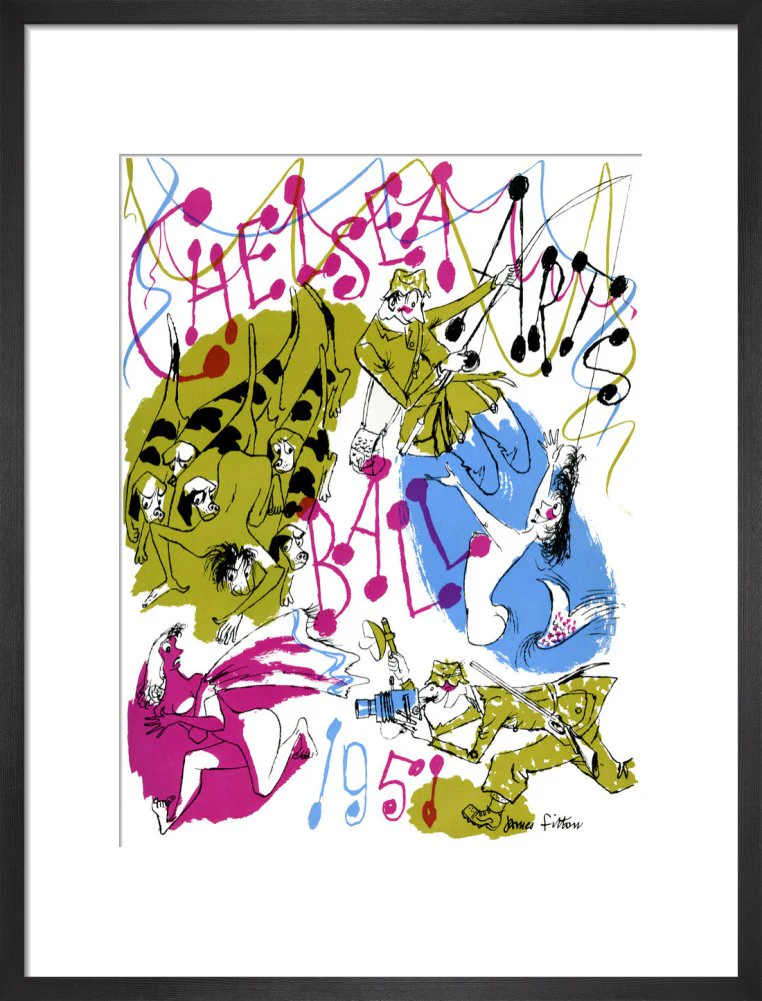 The Chelsea Arts Club Annual Ball Art Print - Image 9