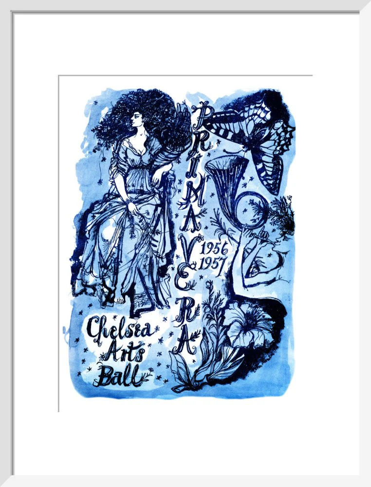 The Chelsea Arts Club Annual Ball 'Primavera' Art Print - Image 10