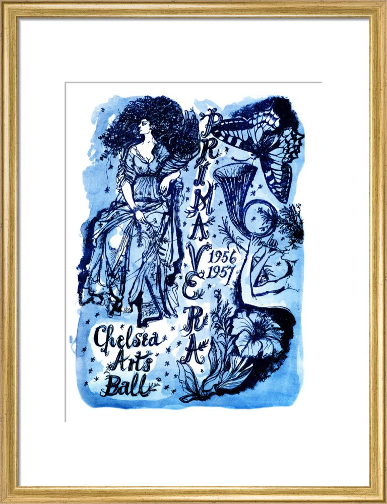 The Chelsea Arts Club Annual Ball 'Primavera' Art Print - Image 11