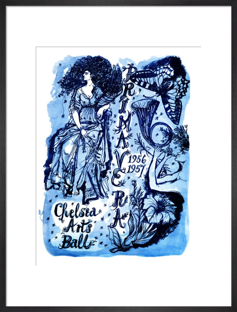 The Chelsea Arts Club Annual Ball 'Primavera' Art Print - Image 14