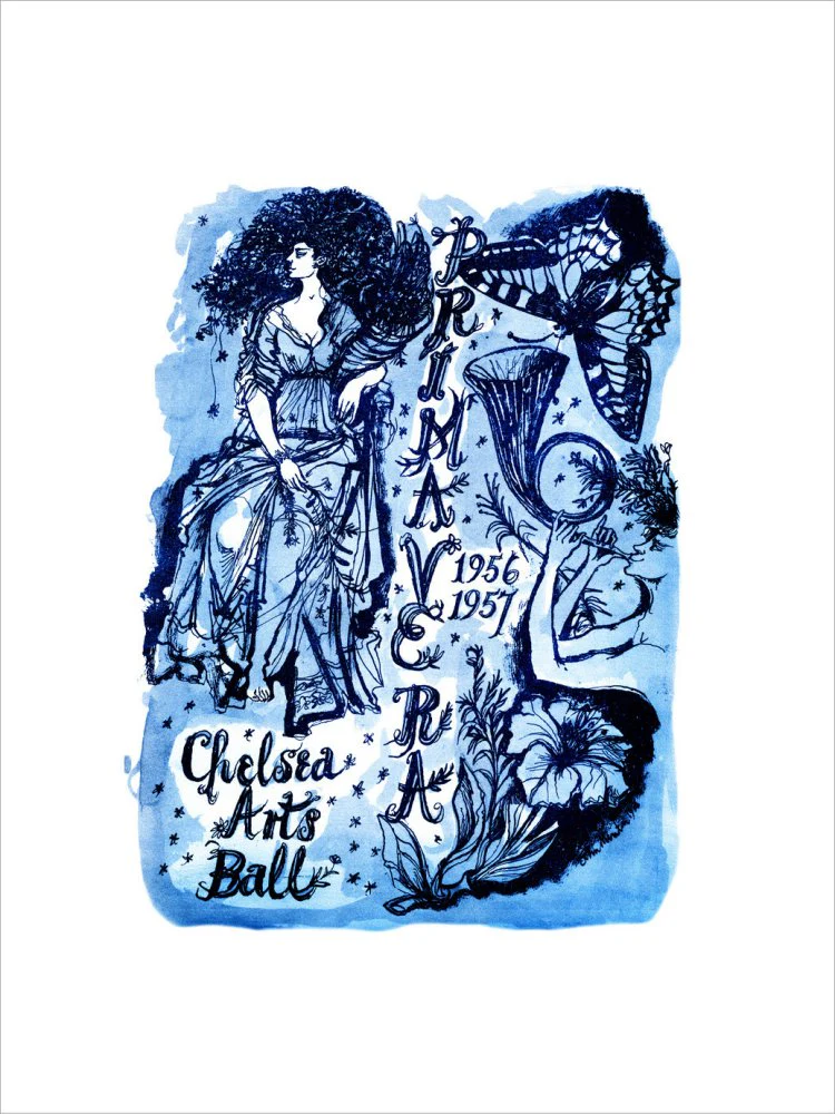 The Chelsea Arts Club Annual Ball 'Primavera' Art Print - Image 18