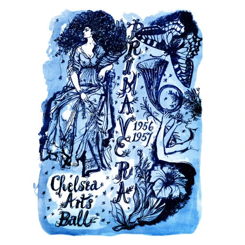 The Chelsea Arts Club Annual Ball 'Primavera' Art Print - Image 2