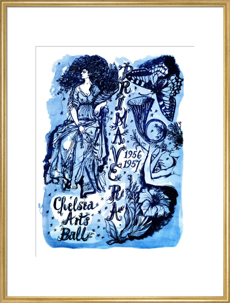 The Chelsea Arts Club Annual Ball 'Primavera' Art Print - Image 21