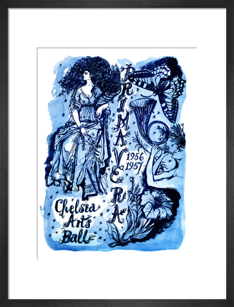 The Chelsea Arts Club Annual Ball 'Primavera' Art Print - Image 28