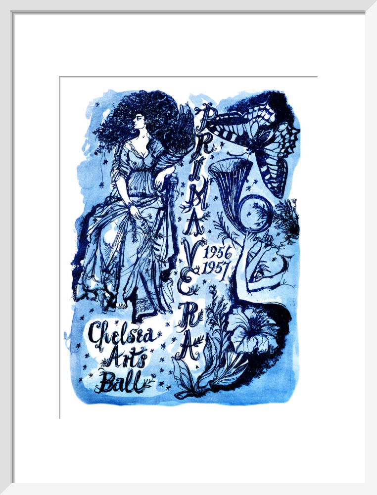 The Chelsea Arts Club Annual Ball 'Primavera' Art Print - Image 29