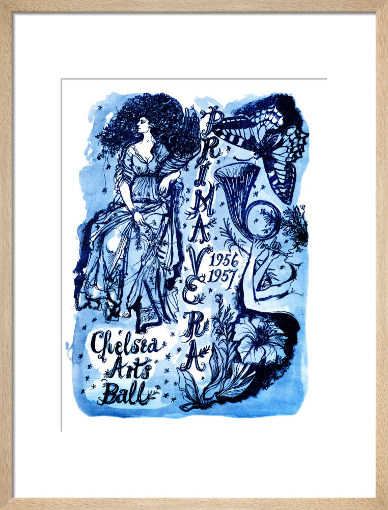 The Chelsea Arts Club Annual Ball 'Primavera' Art Print - Image 31