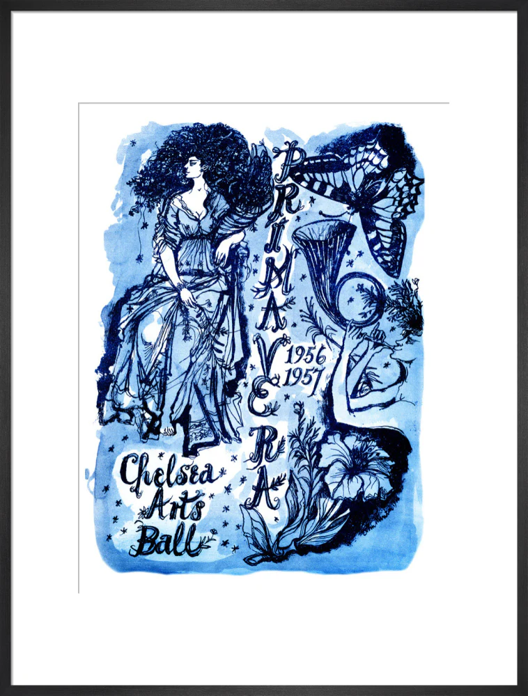 The Chelsea Arts Club Annual Ball 'Primavera' Art Print - Image 38