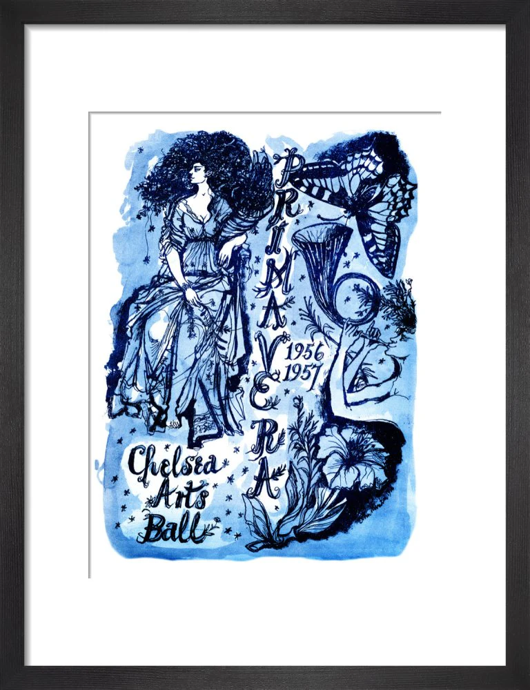 The Chelsea Arts Club Annual Ball 'Primavera' Art Print - Image 4