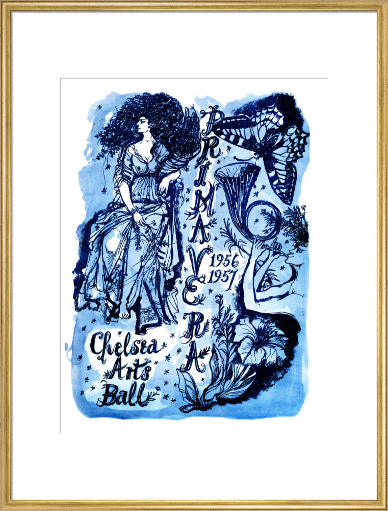 The Chelsea Arts Club Annual Ball 'Primavera' Art Print - Image 40