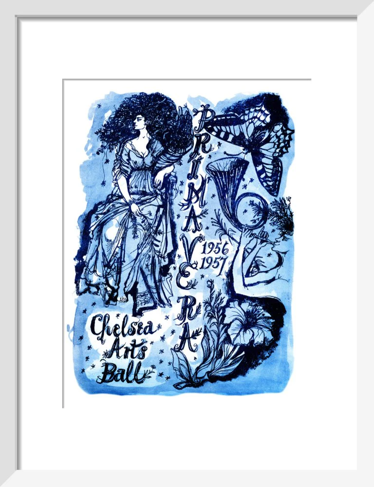 The Chelsea Arts Club Annual Ball 'Primavera' Art Print - Image 5