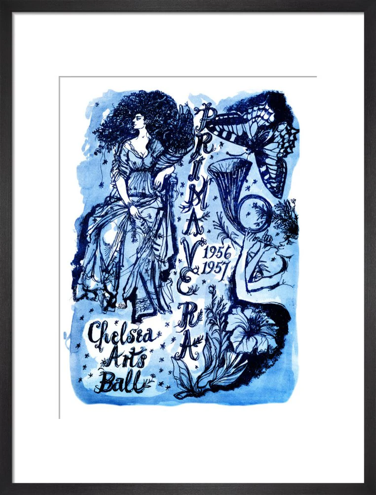 The Chelsea Arts Club Annual Ball 'Primavera' Art Print - Image 9