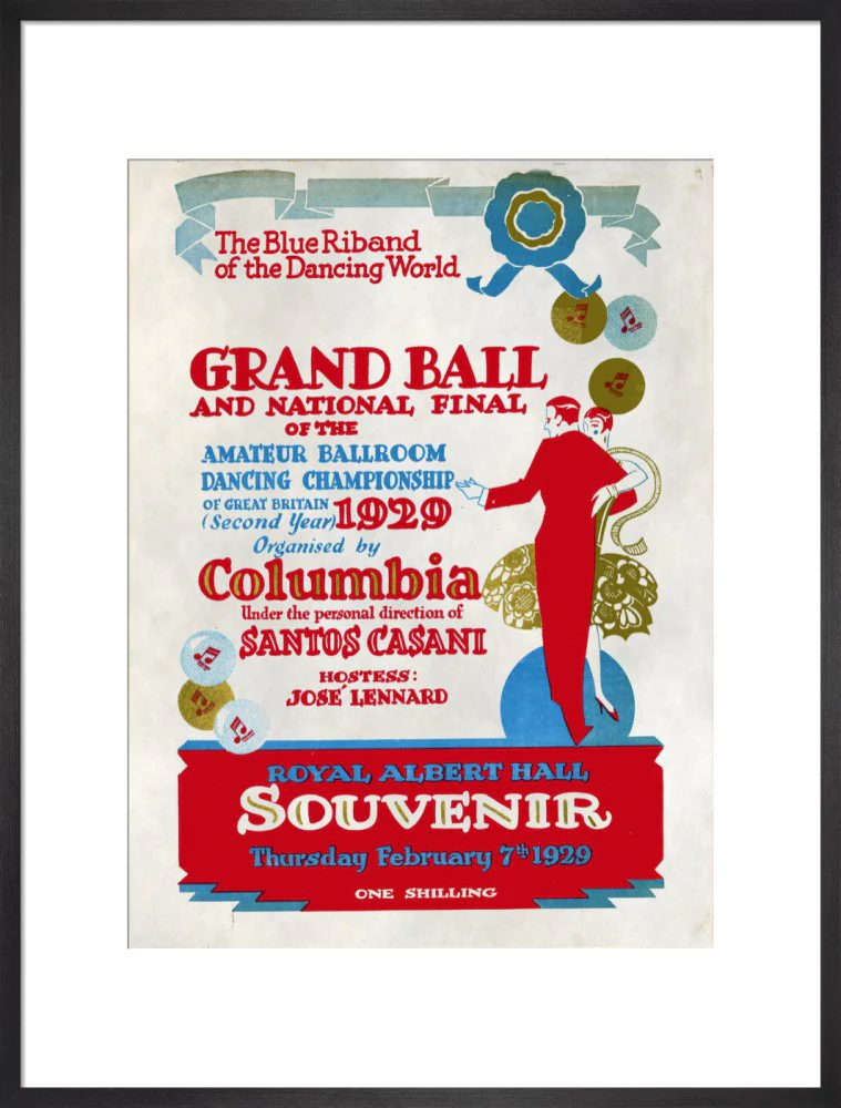 The National Final of the Amateur Ballroom Dancing Championship Art Print - Image 14