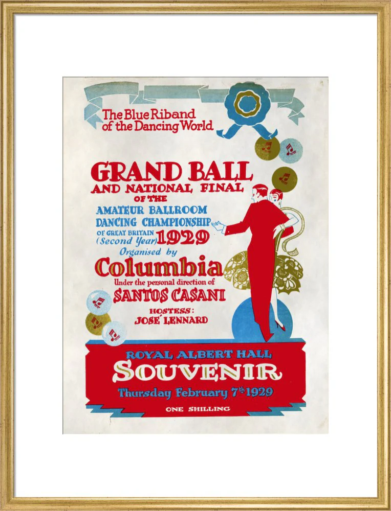The National Final of the Amateur Ballroom Dancing Championship Art Print - Image 16