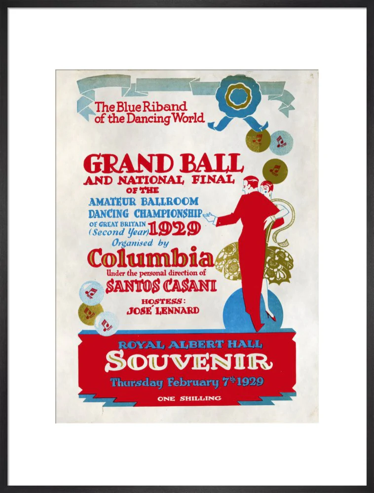 The National Final of the Amateur Ballroom Dancing Championship Art Print - Image 19