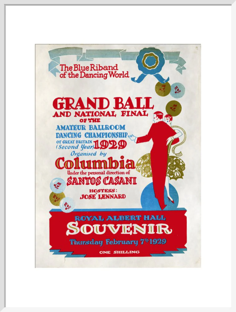 The National Final of the Amateur Ballroom Dancing Championship Art Print - Image 20
