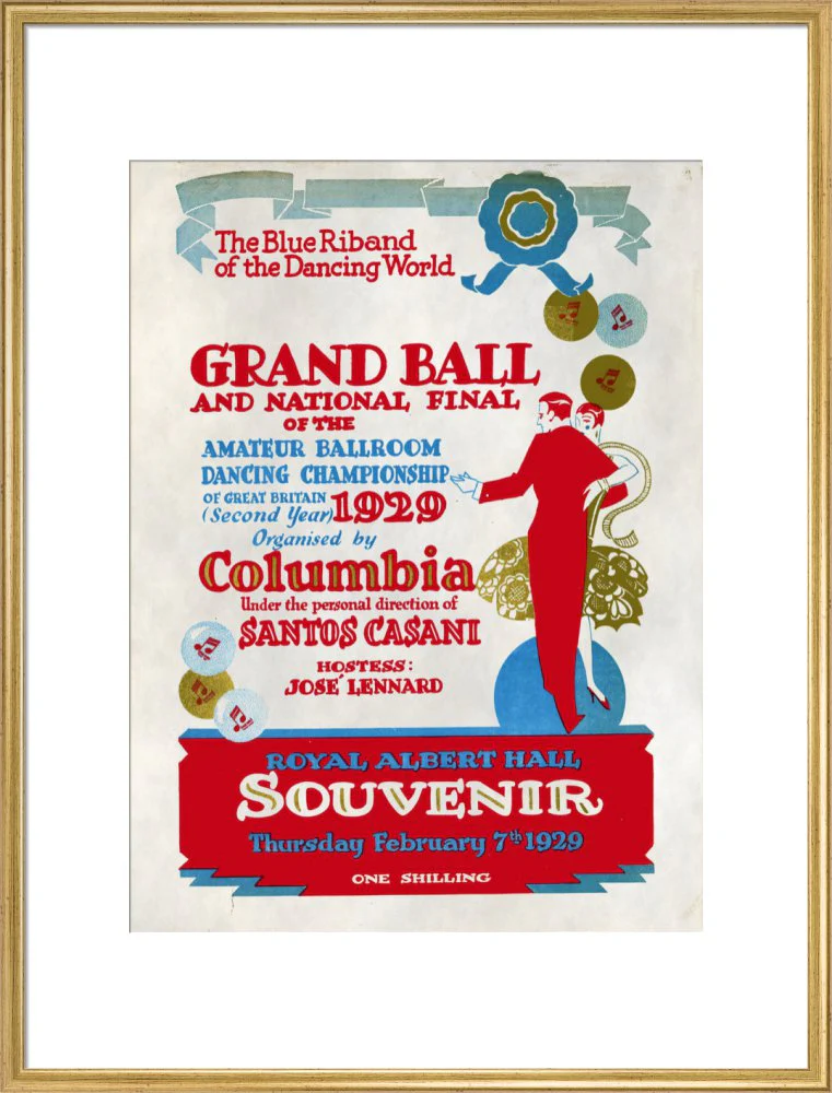 The National Final of the Amateur Ballroom Dancing Championship Art Print - Image 21